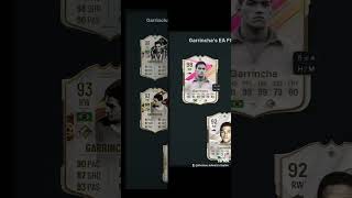 This is Every Single Garrincha FIFA Card Every in The History of FIFA To EA Sports FC 27 [upl. by Hanas]