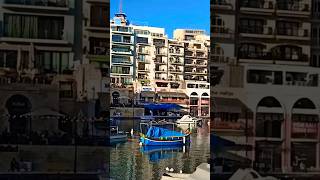 St Julians Bay St Julians San Giljan Mediterranean sea Sliema Malta shorts [upl. by Jennifer]