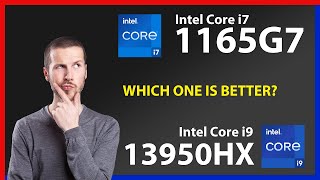 INTEL Core i7 1165G7 vs INTEL Core i9 13950HX Technical Comparison [upl. by Jelsma290]