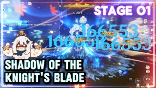 Shadow of the Knights Blade Stage 01  Genshin Impact [upl. by Ardin]