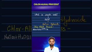 Chlor Alkali Process and Caustic Soda chemistry Class 10 [upl. by Maillliw620]