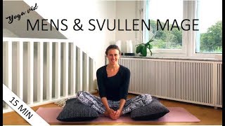 Yoga vid mens svullen mage PMS  Annas yoga studio [upl. by Honan]