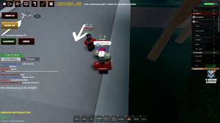 Roblox A guys just cuffed me for no reason [upl. by Ynaffital]