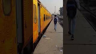 Tejas rajdhani express Bhubaneswar indian railway train lover ♥️ [upl. by Anaud]