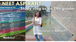 Getting admission into AAKASH NEET ASPIRANT  modules📘  Avika Goel 👀 [upl. by Nehttam981]