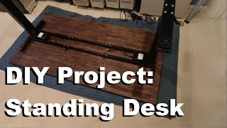 DIY Project quotBuildingquot a Standing Desk [upl. by Alvord]