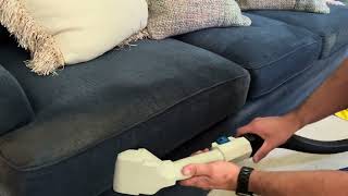 Hydramaster DriUpholstery tool Cleaning in Greensboro NC [upl. by Assiram]