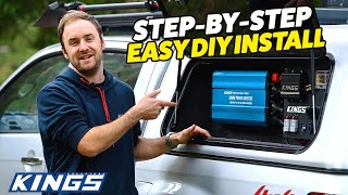 How to install an Inverter IN YOUR VEHICLE Adventure Kings 3000W Pure Sine Wave Inverter [upl. by Ymeon890]