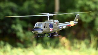 RC Plane  UH1 V4 Scale Helicopter  Ultimate GPS Metal Rotor [upl. by Amlas373]