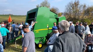 Balers Bringing Record Prices on Recent Farm Auctions [upl. by Wilone]