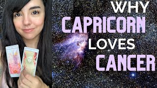 CAPRICORN AND CANCER ♑💛♋  LOVE COMPATIBILITY  SYNASTRY [upl. by Eelik107]