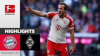 Bayern Turn The Game Around  FC Bayern  Borussia Mgladbach 31  Highlights  MD 20 – Bundesliga [upl. by Arot]