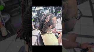 Link in BIO to book your appt blackgirlmagic loclivin loclife locstyles dreads retwist [upl. by Llehsal541]