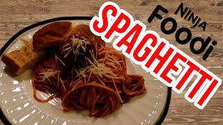 Easy Spaghetti amp Meatballs in the Ninja Foodi [upl. by Gottlieb265]