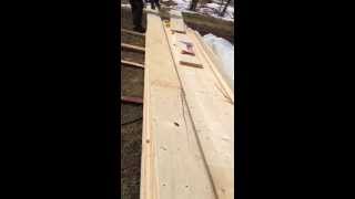 Making your own laminated wooden beam [upl. by Clemence]