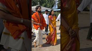 Newlyweds NagaChaitanya and Sobhita Visit Srisailam Temple in Andhra Pradesh ChaySo  Gulte [upl. by Romona]