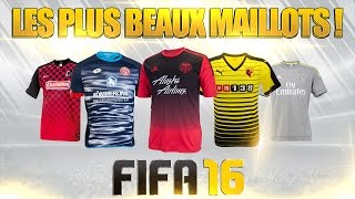 FIFA 16  LES PLUS BEAUX MAILLOTS [upl. by Nashoma]