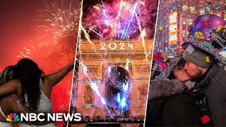 Watch New Years 2024 celebrations from around the world [upl. by Samara]