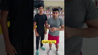 height ke liye jrur dhke smile haircare motivation height [upl. by Oniratac]