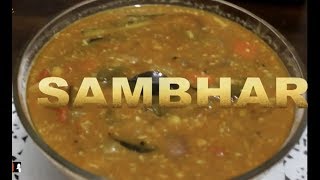 SAMBHAR RECIPE BY AROOSHS HEALTHY KITCHEN [upl. by Esinahs]