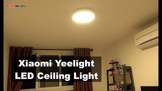 Xiaomi Yeelight Smart LED Ceiling Light Review [upl. by Angelica495]