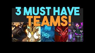 3 PVE TEAMS EVERYONE MUST HAVE in SUMMONERS WAR [upl. by Melia]