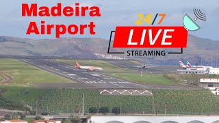 Madeira Airport LIVE 247 ATC [upl. by Airol]