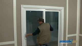 How to Install a Sliding Patio Door [upl. by Berkin77]