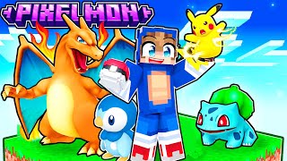 ¡Minecraft PERO consigo todos los POKEMONES 😍🐣💥 Litolmic [upl. by Ydnak731]