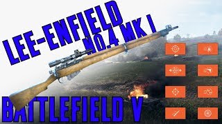 LeeEnfield No4 MK I Specialization Breakdown  Battlefield V [upl. by Britta262]