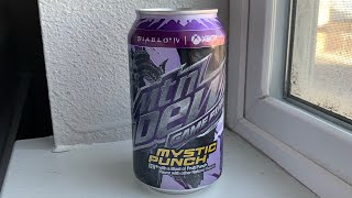 Mtn Dew Game Fuel Mystic Punch Review [upl. by Rinaldo]