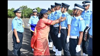 President at the Air Force Academy Passing Out Parade 2023  Air Force Academy I AFCAT Exam [upl. by Latsyrcal]