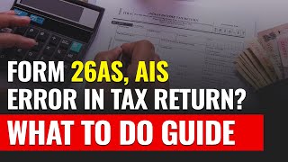 Form 26AS Annual Information Statement Errors How to rectify  Income Tax EFiling AY 202324 [upl. by Weyermann696]