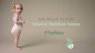 tooshies Disposable Nappies with Organic Bamboo [upl. by Haidedej]