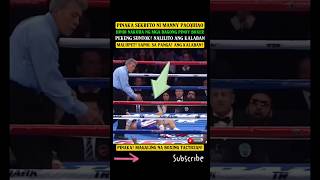 PINAKA SEKRETO NI MANNY PACQUIAO NABUNYAG PEKENG SUNTOK GINAMIT DUROG ANG KALABAN [upl. by Fleta940]