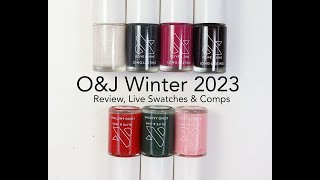 Olive amp June Wrap It Up Winter 2023 Collection Review Live Swatches amp Coomparisons [upl. by Engenia507]