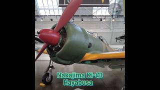 Nakajima Ki43 Hayabusa WWII Japanese Army Fighter Airplane aviation military history [upl. by Benco]