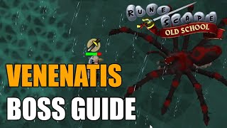 Old School RuneScape  Venenatis Boss Guide [upl. by Verdi]