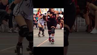 Heartcore 😤🛼💯 teamhitsquad rollerderby rollerskating [upl. by Teragram]