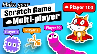 Create an Epic Multiplayer Game in Scratch 🐱 StepbyStep Tutorial [upl. by Goodrich334]