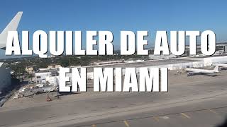 Alquiler de auto en Miami BUDGET [upl. by Ailekahs]