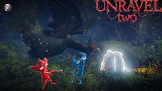 Unravel 2  Chapter 3 Little Frogs  Gameplay [upl. by Annailuj741]