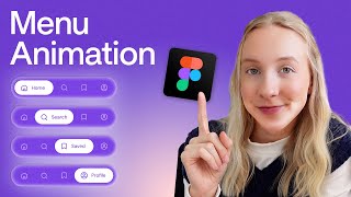 Menu Animation in Figma [upl. by Hayden]