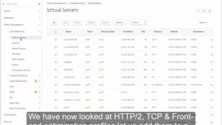 Citrix NetScaler Web Optimization and Custom HTTPTCP Profiles [upl. by Moskow215]