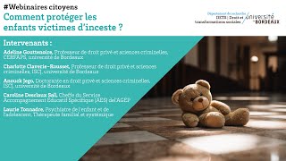 Comment protéger les enfants victimes dinceste [upl. by Aivata671]