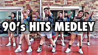 90’s HITS MEDLEY  BUGING Dance Fitness  BATANGAS CREW [upl. by Zeba]