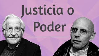 ¿Justicia o Poder  Chomsky amp Foucault [upl. by Calise]