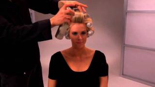 How to Style Hair with Hairspray [upl. by Shimkus]