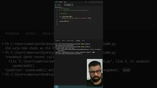 Parametros em Funções def Python python javascript html css react code php programming [upl. by Narut]