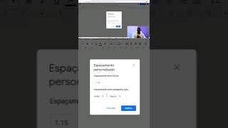 ABNT Google Docs  formatando o parágrafo do trabalho acadêmico recuo e espaçamento entre linhas [upl. by Notxam204]